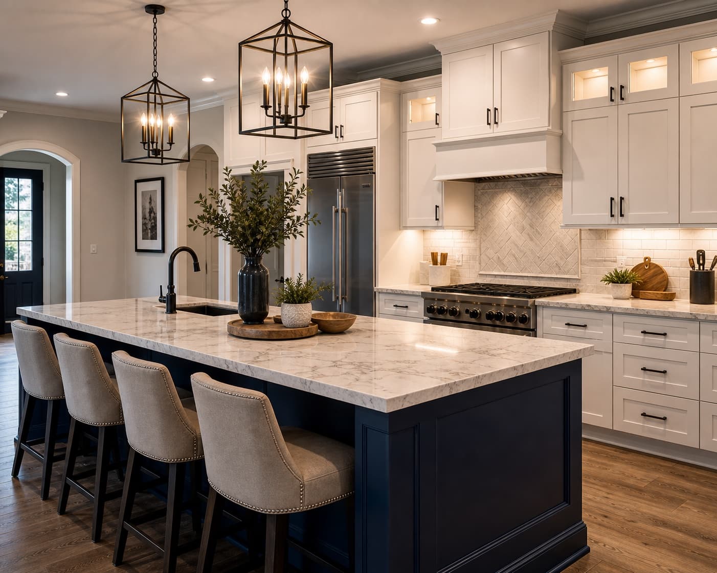 Representative remodeling service imagery
